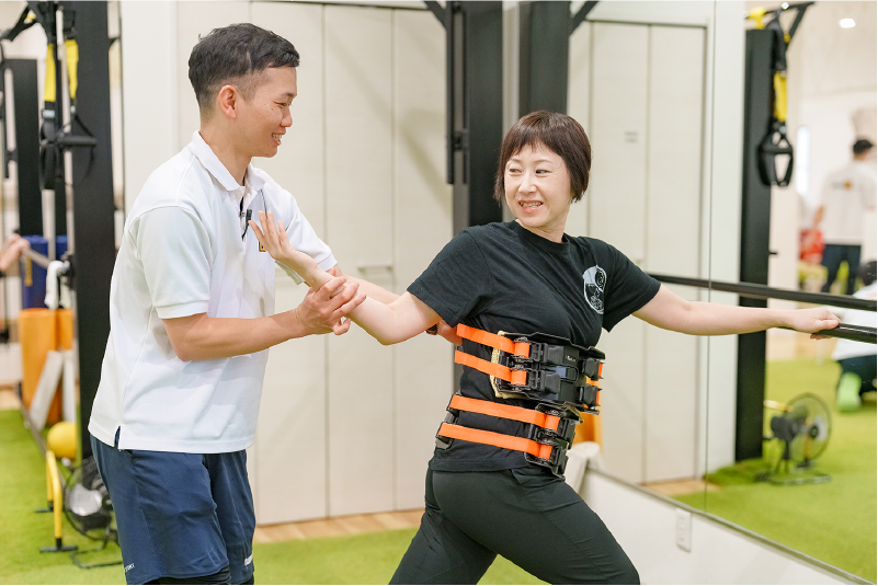 施術中の様子